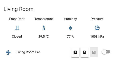 Lovelace Custom Fan Card Example Dashboards And Frontend Home Assistant Community