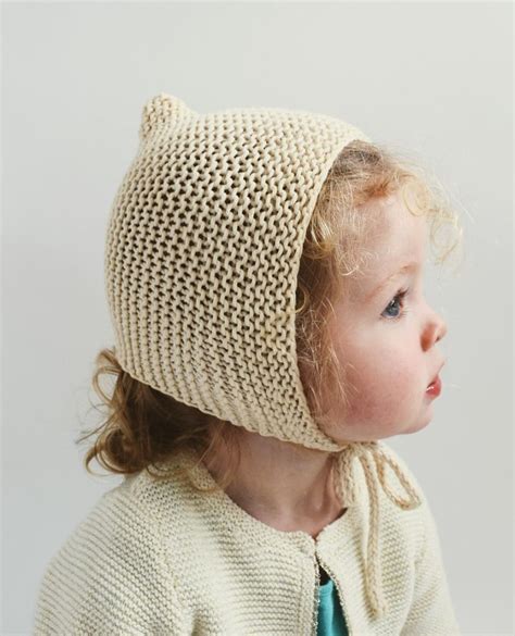 Easy Knitted Bonnets Easy Knitting Knitting Bonnet Pattern