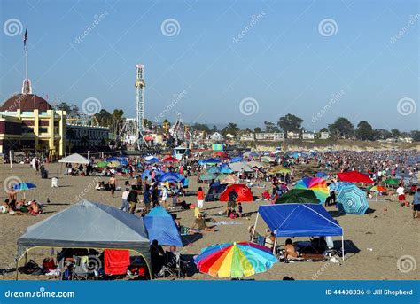 Crowded Beach Editorial Photo 45259015