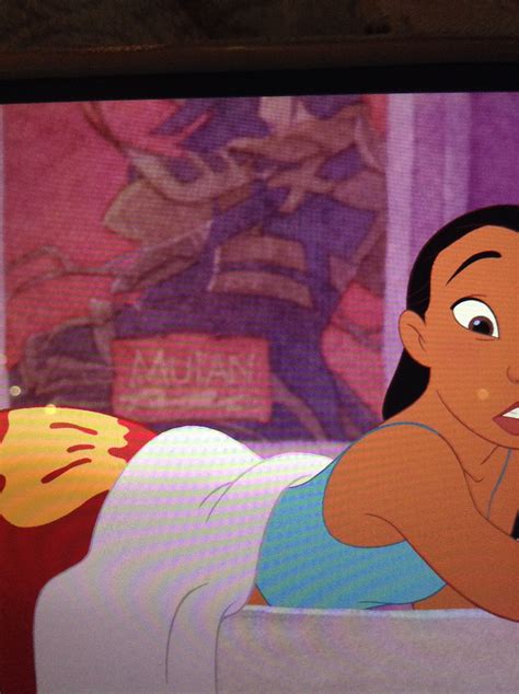 Nani Has A Mulan Poster In Her Bedroom Disneyhiddensecrets Mulan