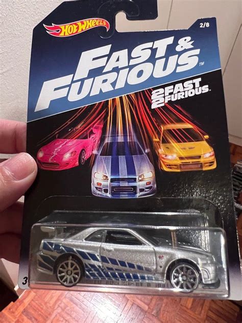 Hot Wheels Fast Furious Nissan Skyline GTR R Hobbies Toys Toys Games On Carousell