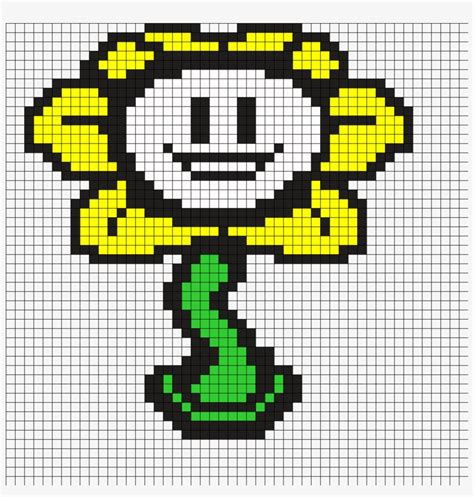 Flowey Pixel Art Clipart Undertale Flowey Pixel Art Undertale Flowey