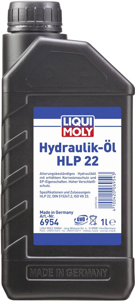 Liqui Moly Hlp Hydraulics Oil L Conrad