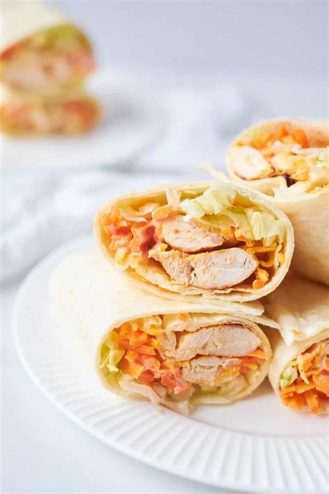 Buffalo Chicken Wraps Recipe Drizzle Me Skinny