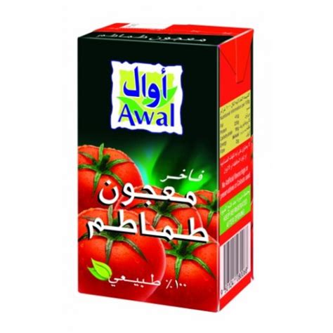 Tomato Paste 135 Gm X 40 Pieces Awal أوال