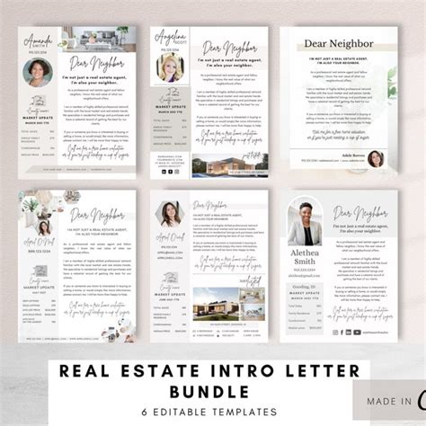 Dear Neighbor Letter Etsy