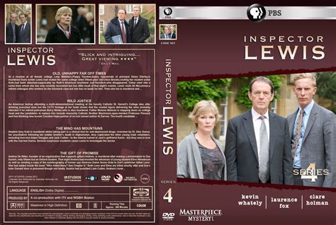 Inspector Lewis Series 4 TV DVD Custom Covers Lewis S4 DVD Covers