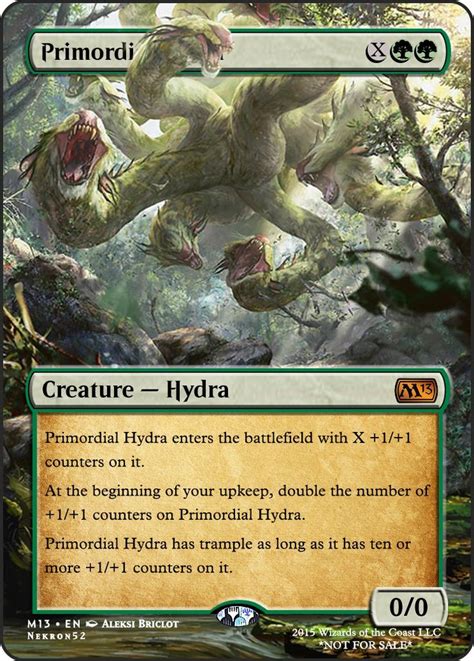 Primordial Hydra Magic The Gathering Cards The Gathering Magic The