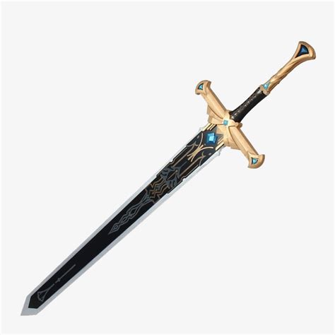 Genshin Impact Noelle Chongyun Prop Cosplay Favonius Greatsword Unibuy