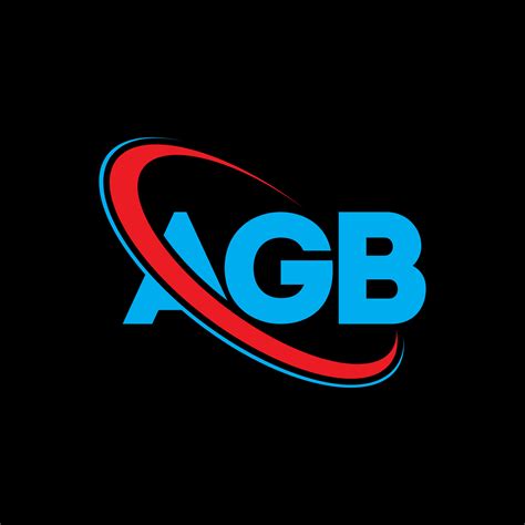 AGB Logo AGB Letter AGB Letter Logo Design Initials AGB Logo Linked