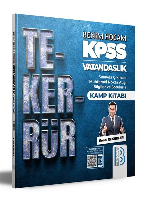 Kpss Vatanda L K Tekerr R Kamp Kitab Benim Hocam Yay Nlar