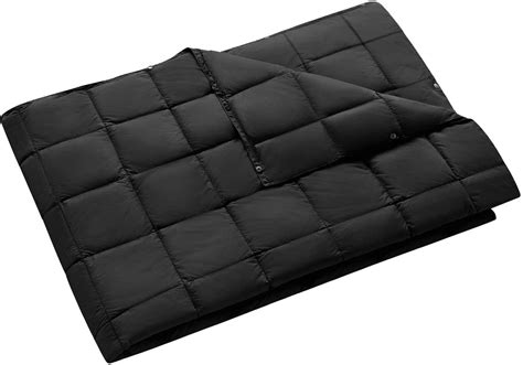 Kingcamp Black Packable Lightweight Travel Down Camping Blanket