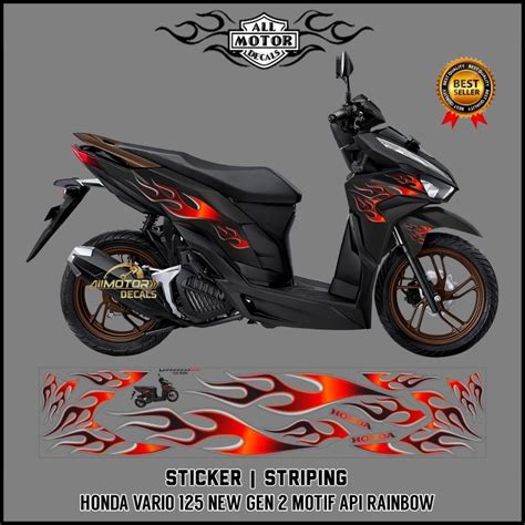 Sticker List Api Vario New Gen Striping Honda Vario New