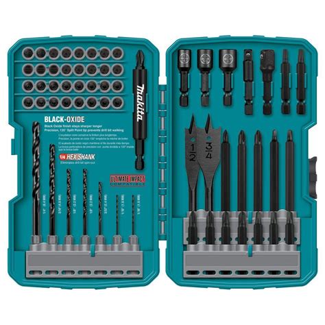 Makita Impact Drill Driver Bit Set 70 Piece T 01725 The Home Depot