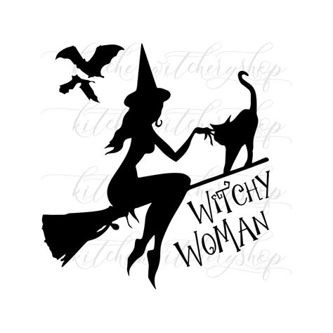 Witchy Woman Svg Halloween Witch Svg Sexy Witch Svg Etsy Australia