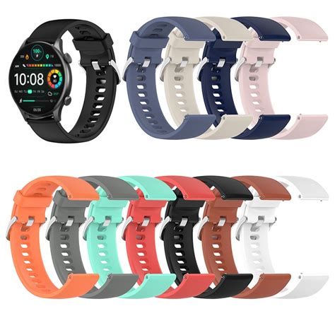 Silicone Strap For Haylou Solar Plus Rt Haylou Ls Watchband Watch