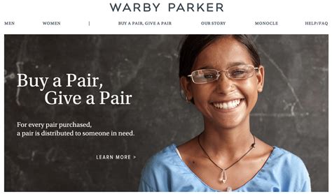 Warby Parker Buy A Pair Give A Pair