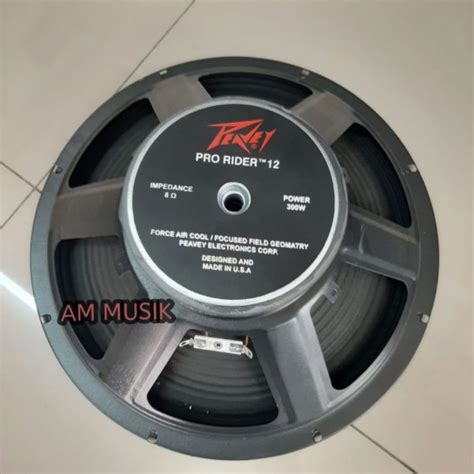 Jual Speaker Component Peavey Pro Rider Inch Watt Shopee Indonesia