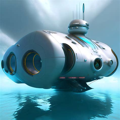 Futuristic submarine by Pickgameru on DeviantArt