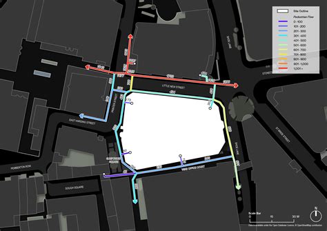 Gis Pedestrian Movement Gis Consultancy For The Built Environment