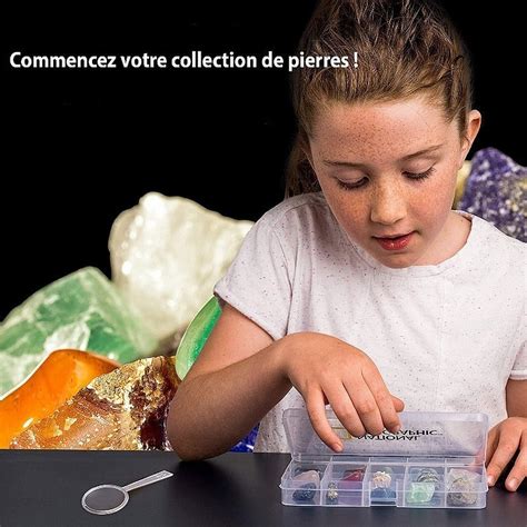 Kit De Decouverte Pierres Et Mineraux National Geographic Jouets Fr