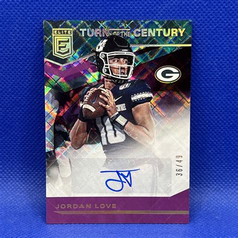 2020 Panini Donruss Elite Turn Of The Century Autographs TC JL