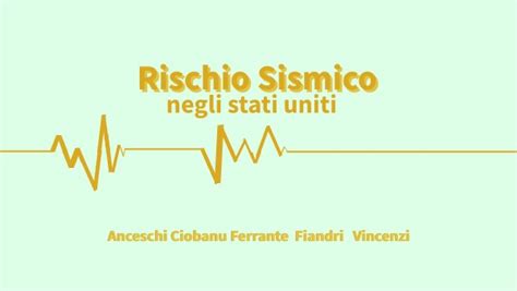 Rischio Sismico