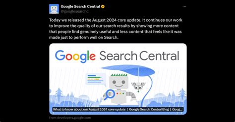 Google August 2024 Core Update Know Current Ranking Factor