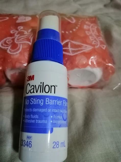 Colostomy Stomahesive Protective Powder Cavilon No Sting Barrier Film