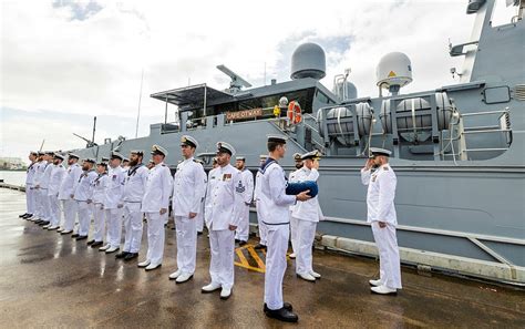 Royal Australian Navy First Evolved Cape Class Patrol Boat Arrives In