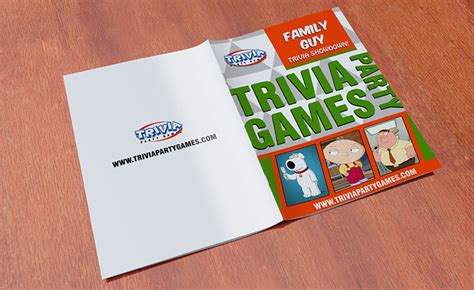 Family Guy Trivia Party Game - Etsy