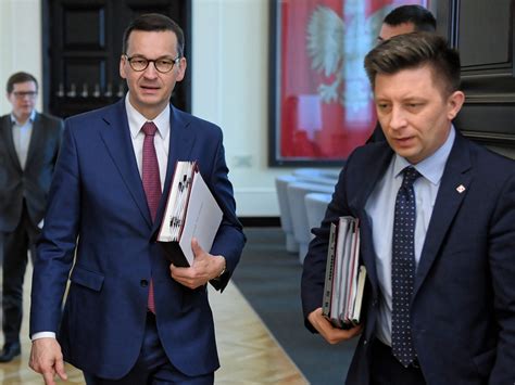 Dymisja Dworczyka Głos ws zabrał premier Morawiecki