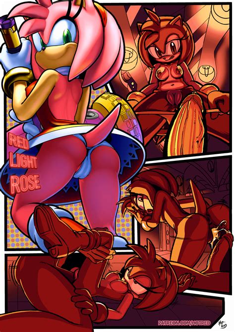 Rule 34 Amy Rose Hedgehog Hotred Pink Fur Pink Hair Sonic Series 5465990