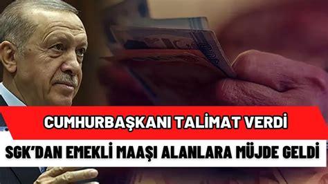 Emekli maaşı alanlar müjde SGKdan yeni ek ödeme açıklaması geldi