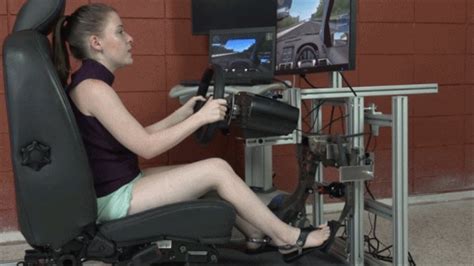 Alice Takes The Simulator For A Spin Mp4 720p The Pedal Laboratory Clips4sale