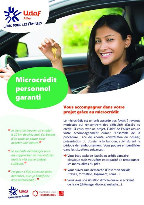 Microcrédit personnel garanti Udaf 03 Allier