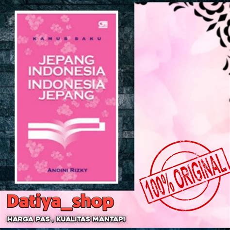 Jual Kamus Saku Jepang Indonesia Indonesia Jepang Shopee Indonesia