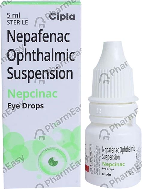 Nepcinac 01 Wv Eye Drop 5 Uses Side Effects Price And Dosage