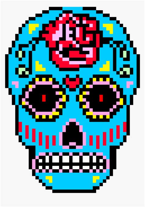 Pixel Art Tete De Mort Facile AUTOMASITES Jul 2023