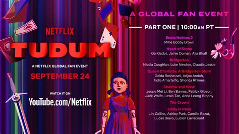 Netflix Unveils Highlights From Upcoming Tudum A Netflix Global Fan