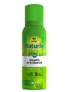 Аэрозоль Gardex Naturin репеллент от комаров Эвкалипт-Лимонник ...