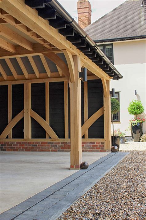 Oak Garages Traditional Oak Garages Gallery Extrawide Frames