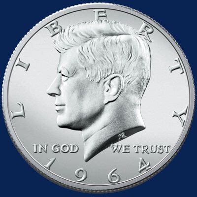 1964 Kennedy Silver Half-Dollar