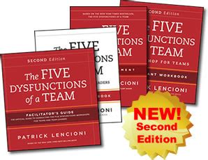 Five Dysfunctions Of A Team Workshop Facilitator S Guide Second Edition