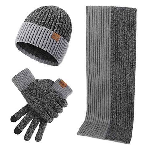 Los 5 Mejores Modelos De Set De Bufanda Gorro Y Guantes Para Hombre