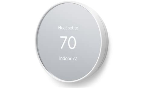 Google Nest Thermostat Smart Programmable Wi Fi Thermostat Snow