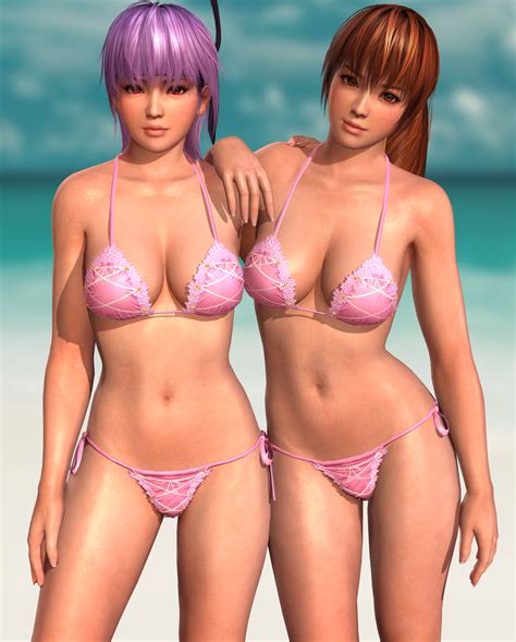 Kasumi Ayane Beach Ii By Radianteld On Deviantart