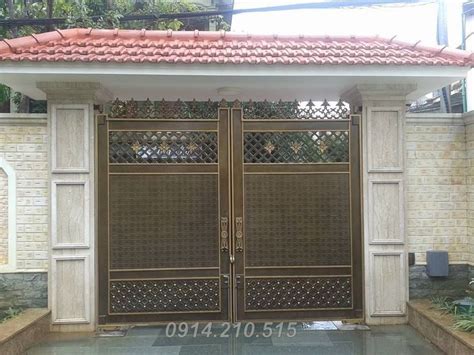 Iron Grill Design For Sliding Doors Stylish Main Gate Shade Design