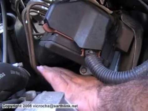 Volvo S S V Xc Abs Control Unit Removal Instructions Youtube