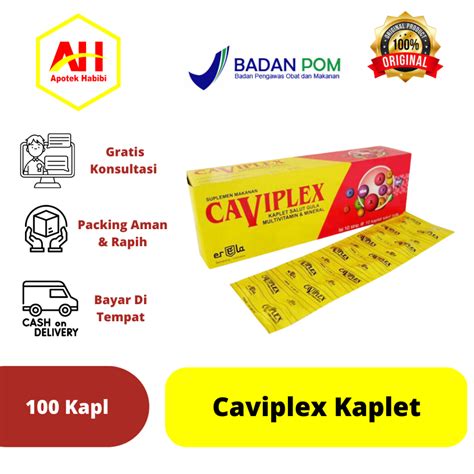 Jual Caviplex Capiplek Kapiplek Kaviplek Box Isi Strip